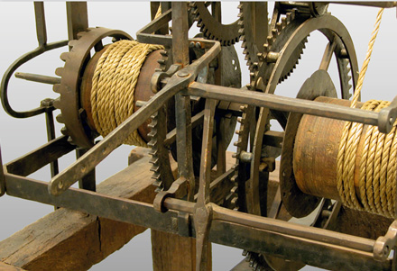 Historic Horology 18th C. Tower clock mechanism