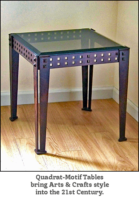 Quadrat-Motif tables by Lee Badger