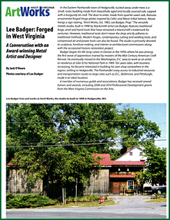 Lee Badger: Forged in West Virginia
