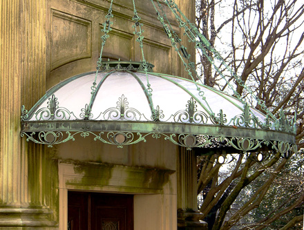 Historic preservation and restoration of the canopy completed